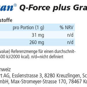 q-force plus Granulat